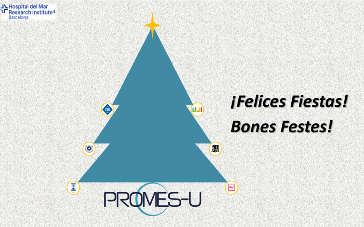 El equipo PROMES-U os desea unas Felices Fiestas